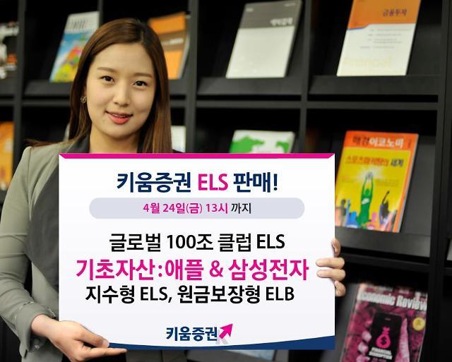 키움증권, 글로벌 100조 클럽 ELS 등 파생결합상품 3종 판매