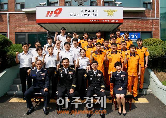 과천소방서 강태석 재난안전본부장 방문