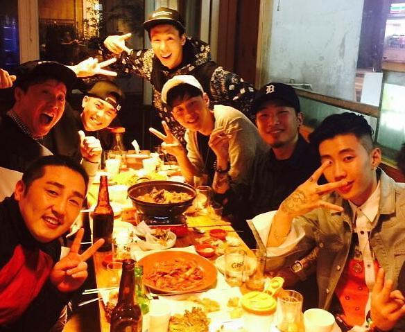 무한도전 정준하 랩한다더니… 쇼미더머니4 AOMG 식구들과 회식 동참