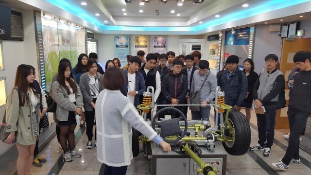 산단공 경남본부, 대학생 외국인투자기업 현장 탐방 행사