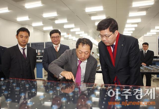 공재광 평택시장, 지스마트(주) 방문..기업애로 청취