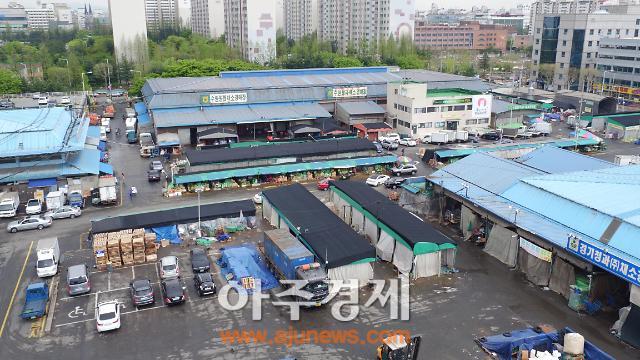 수원농수산물도매시장 시설현대화사업 숨통 트였다