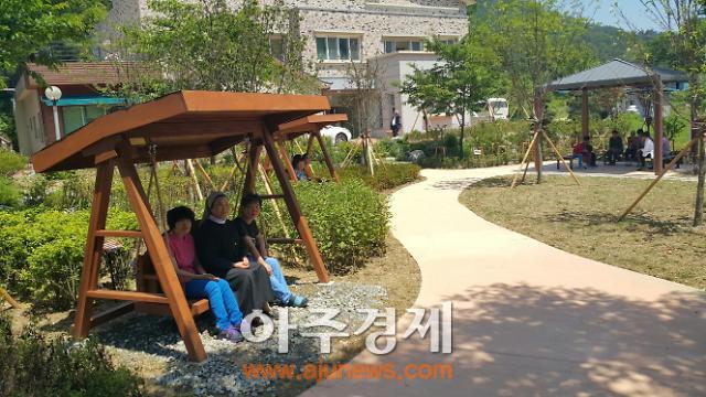 전주시, 복지시설 내 치유정원 조성 완료