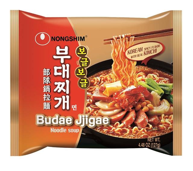 농심 보글보글부대찌개면, 미주 시장 수출