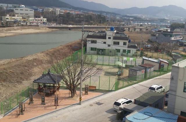 양산시,10년 이상 방치된 취수장, 체육공원으로 탈바꿈