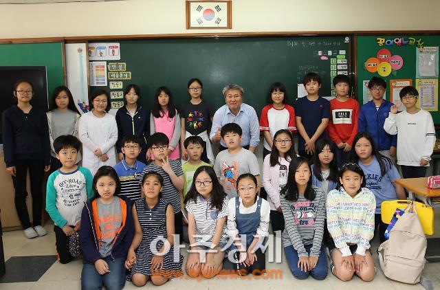 군포시의회 이견행 부의장 1일 명예교사 특강