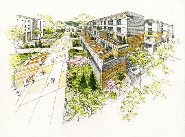 산업단지 배후 아파트 ‘서충주신도시 코아루 더 테라스’ 내달 견본주택 개관