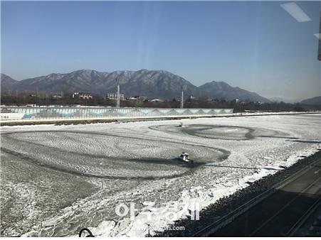 경륜경정 미사리 경정장 혹한 날씨 비상 걸려 