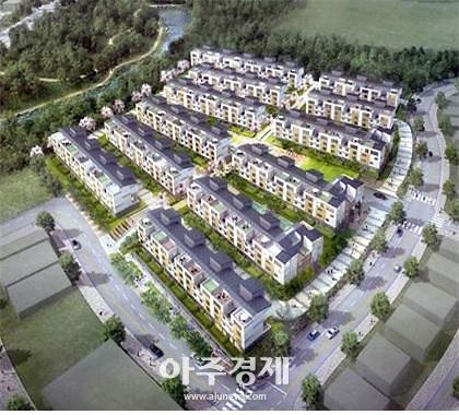 [부동산A] 일신건영, 평택서 복층형 테라스하우스 ‘아너하임186’ 선보여 