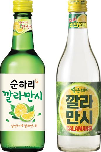 과일 맛 소주, 3년 만에 부활하나···‘깔라만시’ 출시 잇달아 
