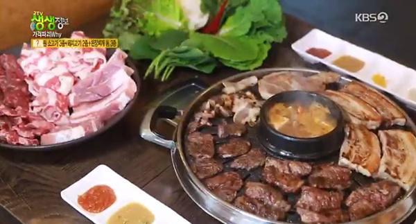 2tv 저녁 생생정보 가격파괴 무한리필칼집생고기고인돌, 위치와 맛은? 