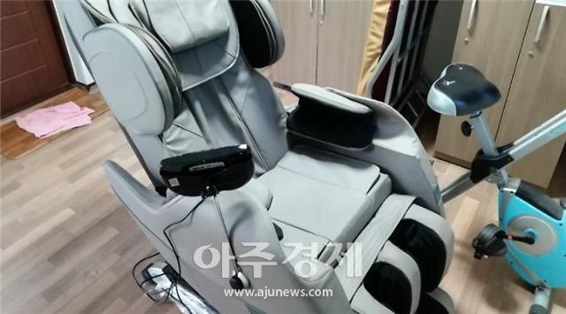평택제천고속道 안성맞춤주유소(제천방향) 최고급 안마의자 눈길