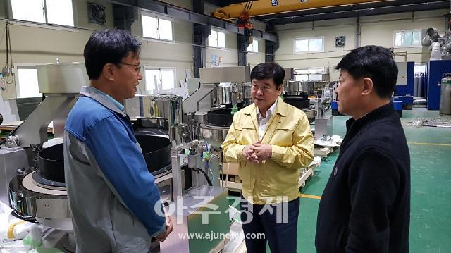 최용덕 동두천시장, 찾아가는 기업SOS 현장방문