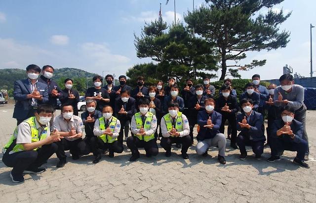 한국도로공사 천안지사, ‘덕분에 챌린지’ 참여