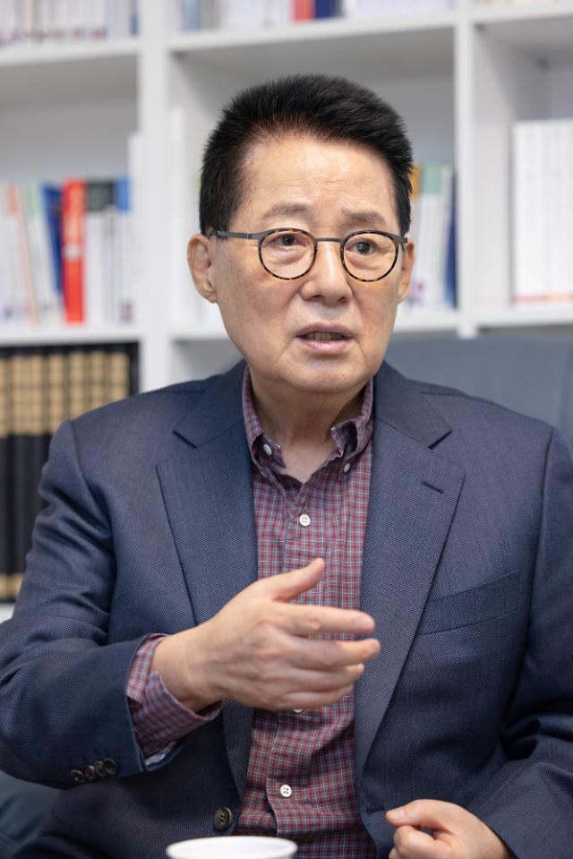 [원로에게 듣는 리빌딩] 박지원 尹 담대한 구상 종말...北 변화 조건은 싱가포르 정신 복원