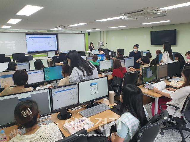 순천교육지원청, 지능형 나이스 유치원 업무 시스템 연수