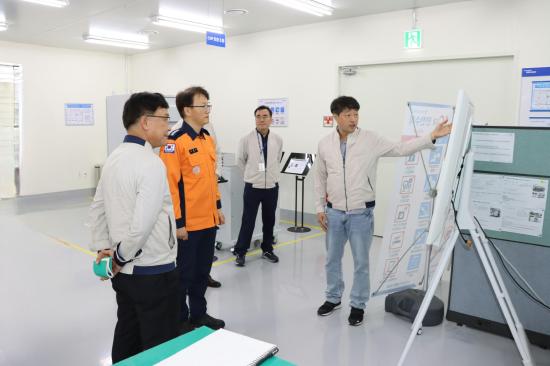 군포소방, (주)현대케피코 관서장 화재안전컨설팅 펼쳐