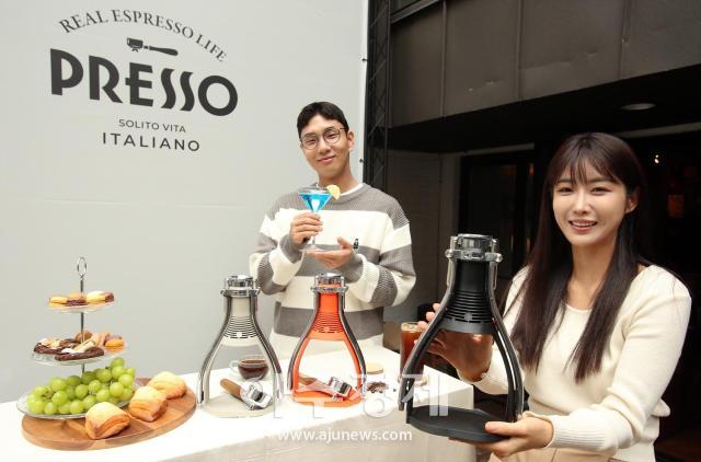[포토] 코디아, 친환경 에스프레소 머신 알오케이 출시
