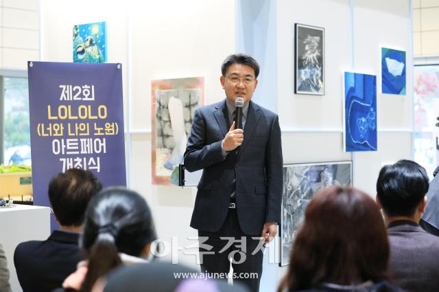 [포토] 오승록 노원구청장, 제2회 노원 청년 아트페어 LOLOLO 참석