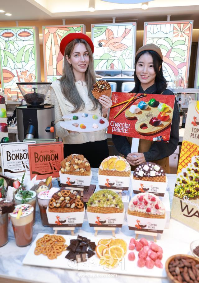 [포토] 롯데 GRS, 수제 초콜릿 디저트 카페 쇼콜라 팔레트 오픈