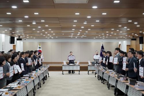 신상진 성남시장 공정·투명한 행정구현 간부공무원 솔선수범 청렴의지 보여줘야