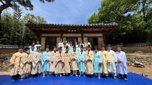 구미시, 낙봉서원 춘계향사로 전통의 가치 되새겨