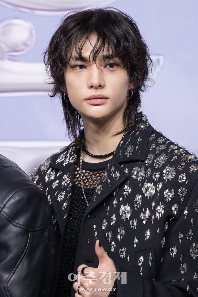 [포토] 스키즈 현진, 2024 SBS 가요대전 Summer 블루카펫 참석