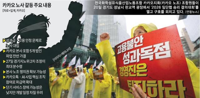 삼성 노조 다음은 카카오 노조…27일 전면 파업 분수령