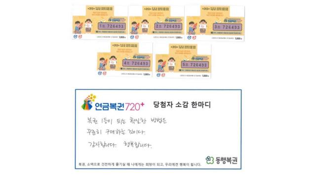 "복권 당첨되는 꿈이 현실로"…1227회차 로또당첨번호조회 주목