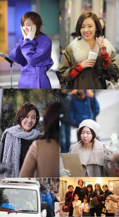 SBS ‘싸인(Sign)’ 김아중,  촬영장 비타민으로 인기만점 !