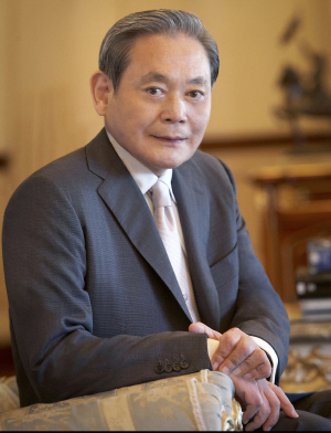 이건희 회장 서초사옥 집무실 첫 출근
