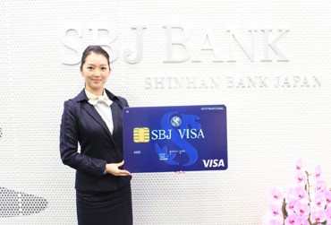 신한은행 일본현지법인, SBJ 비자카드 출시