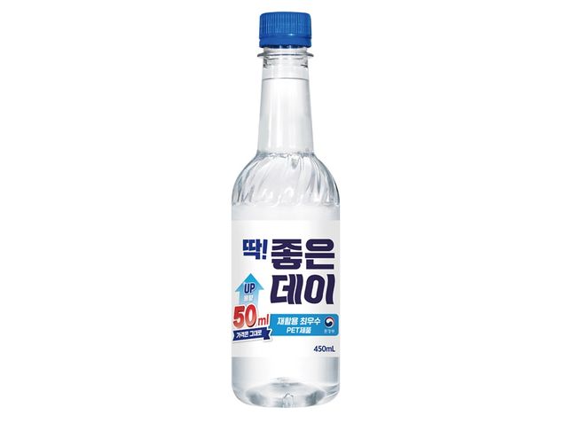 무학 친환경 포장재 사용한 좋은데이 페트 출시