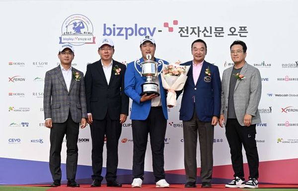 김찬우, 비즈플레이 전자신문 오픈 우승