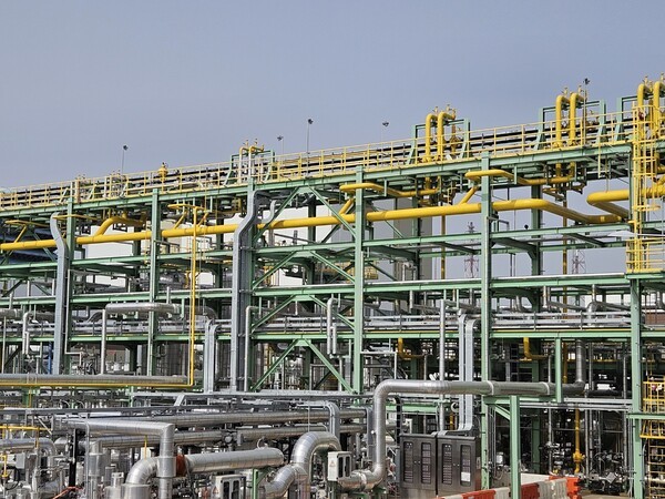 [르포] LNG·LPG 듀얼 가동…미포산업단지 명물 울산GPS 가보니