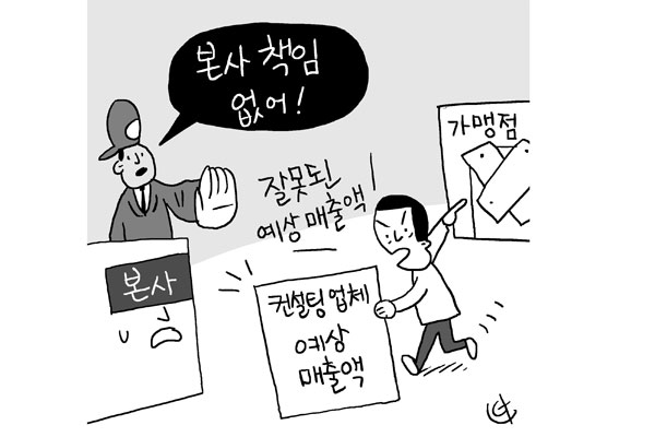 [판결](단독) 컨설팅社, 예상 매출액 잘못 산정… 프랜차이즈점 폐업했다면