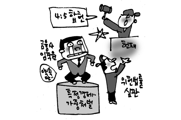 금융사 직원 1억원 미만 뒷돈 약속만 해도 가중처벌… 가까스로 합헌