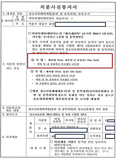 투나이스, 왜 이래 청소년 유해물 판정…재심사 요청