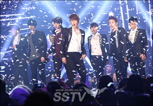 [SS포토] MBC 뮤직페스티벌 슈퍼주니어, 우릴 이길수 없지