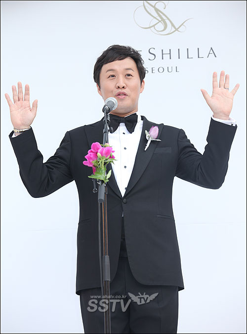 [SS포토] 정준하 결혼, 프로포즈 설명하며 손동작 눈길