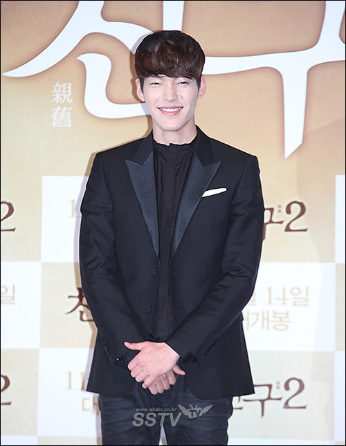 [SS포토] 친구2 시사회 김우빈, 동수 아들 역할입니다~