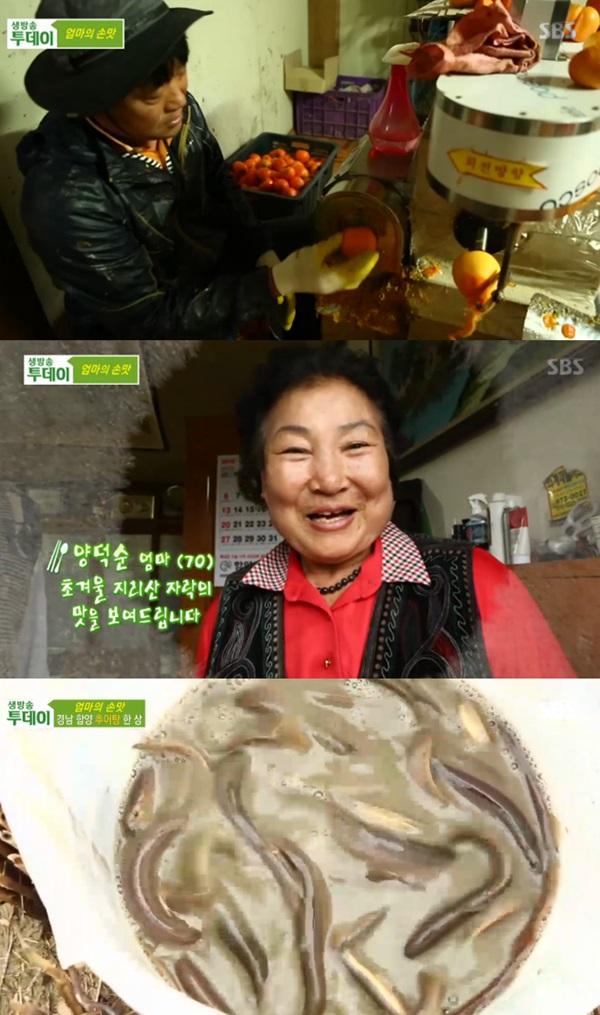 생방송 투데이 엄마의 손맛, 논에서 직접 잡아 끓은 추어탕…5남매 키운 엄마의 정