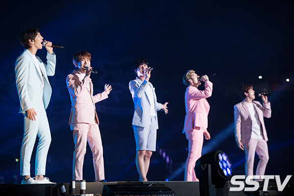 레오 서은광 육성재 켄 산들, 보컬 하모니 (드림콘서트) [SS포토]