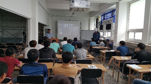 부산안전교육 주식회사, 건설현장 근로자 대상 안전 교육 서비스 진행