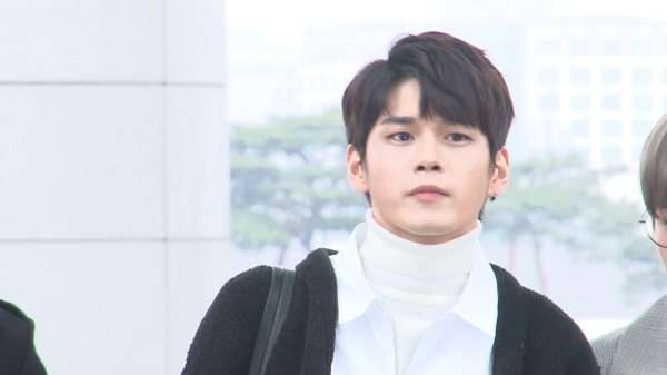 [영상] 워너원, 내리는 눈 속에도 빛나는 훈남 외모 (뮤직뱅크 인 칠레)