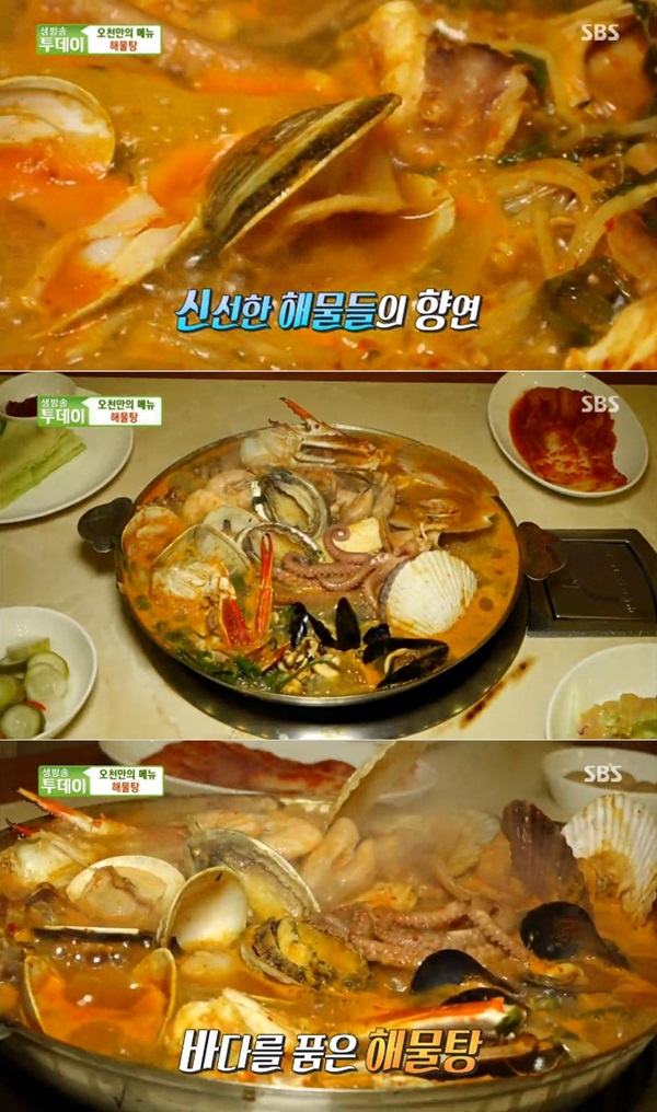 생방송 투데이 오늘방송맛집, 동치미막국수·연평도해물탕·해물탕·해물찜·오리로스·캠핑장 바베큐·오코노미야끼…맛집 위치는?