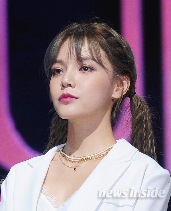 [퀸덤] AOA 지민, 개성 강한 헤어스타일 (인싸포토)