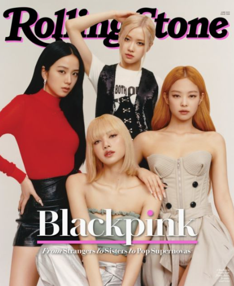 블랙핑크 美 롤링스톤 표지 장식...제니 멋진 음악 하고 있다고 생각