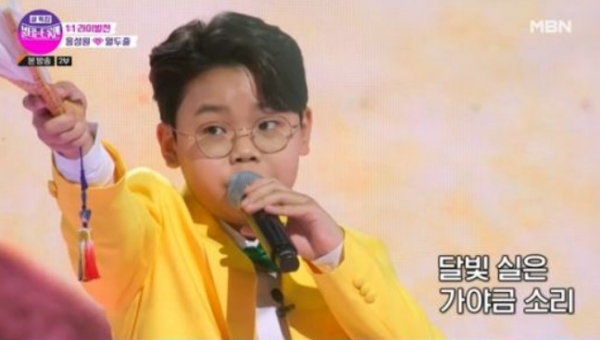 불타는 트롯맨 홍성원, 본선 3차 진출…김용임 12살이 어쩜 이렇게 잘 해?