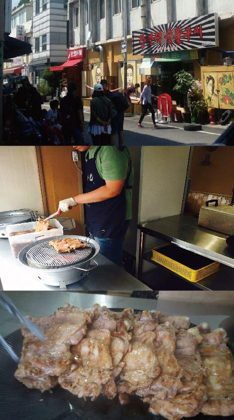 직접 손초벌하는 닭갈비맛집, 줄서서 먹는 쭈닭 쭈꾸미숯불닭갈비 장만덕숯불구이